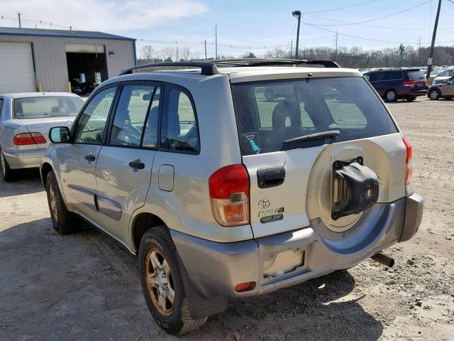 JTEHH20V026058494 - 2002 TOYOTA RAV4 TAN photo 3