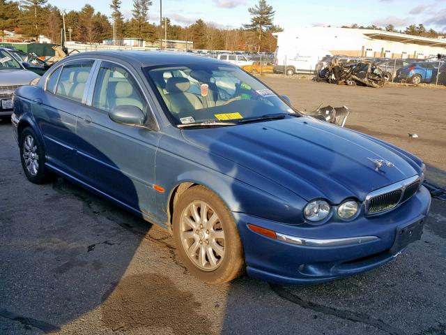 SAJEA51D63XD18917 - 2003 JAGUAR X-TYPE 2.5 BLUE photo 1