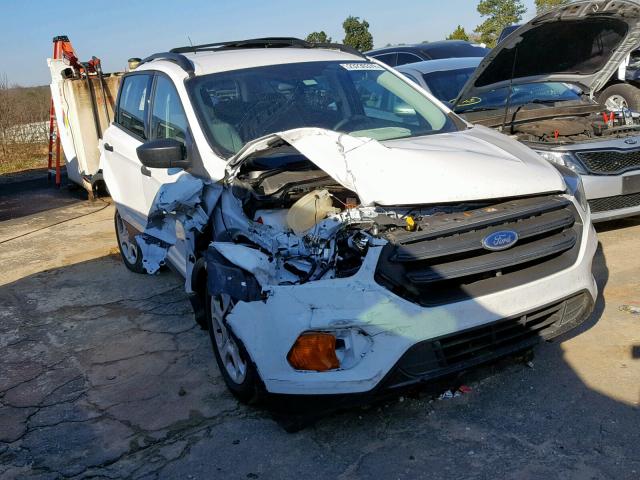 1FMCU0F77JUA58778 - 2018 FORD ESCAPE S WHITE photo 1