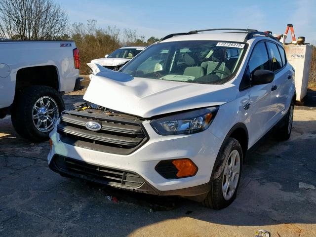 1FMCU0F77JUA58778 - 2018 FORD ESCAPE S WHITE photo 2