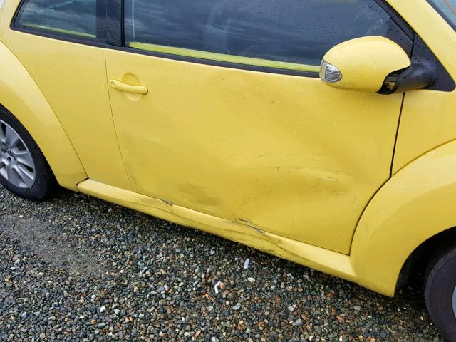 3VWRG31C68M501929 - 2008 VOLKSWAGEN NEW BEETLE Sarı foto 9