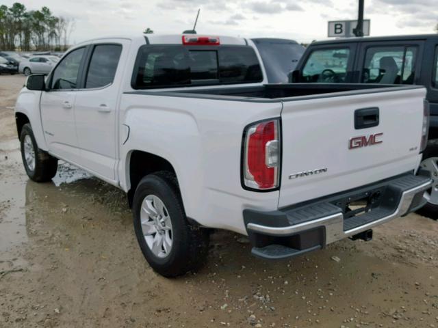 1GTG5CEN5H1271454 - 2017 GMC CANYON SLE WHITE photo 3