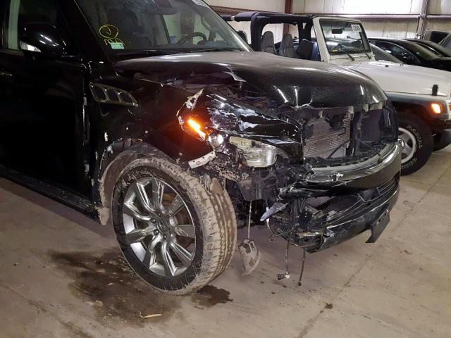 JN8AZ2NC1D9330454 - 2013 INFINITI QX56 BLACK photo 9