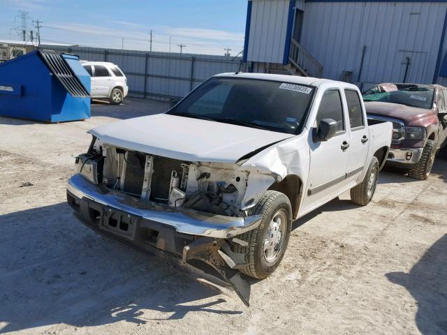 1GCCS33E688190481 - 2008 CHEVROLET COLORADO L WHITE photo 2