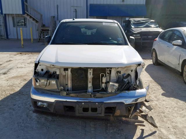 1GCCS33E688190481 - 2008 CHEVROLET COLORADO L WHITE photo 9