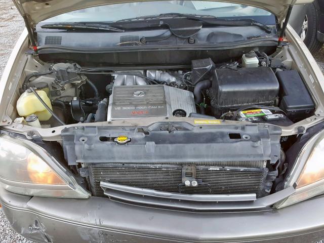 JT6GF10UXY0071022 - 2000 LEXUS RX 300 GOLD photo 7