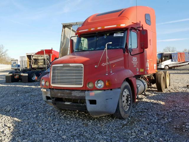 1FUJBBCG33LK49715 - 2003 FREIGHTLINER CONVENTION RED photo 2