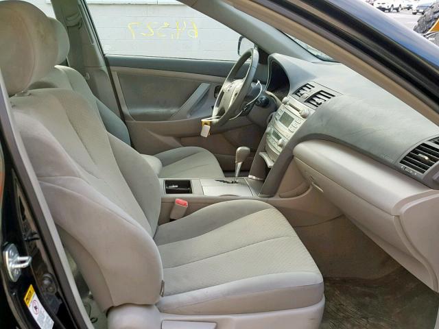 4T1BB46K68U058438 - 2008 TOYOTA CAMRY HYBR BLACK photo 5