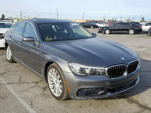 WBA7E2C55GG546620 - 2016 BMW 740 I CHARCOAL photo 1