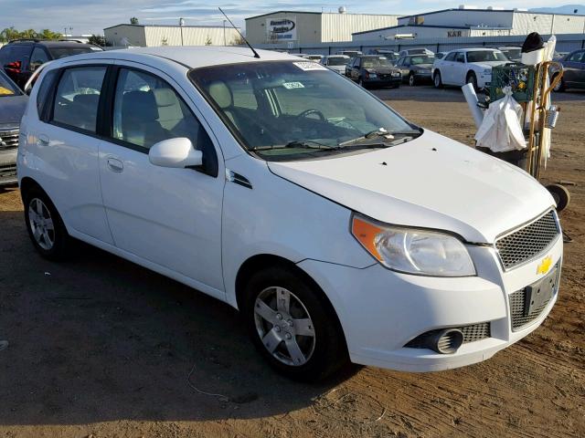 KL1TD6DE5BB154289 - 2011 CHEVROLET AVEO LS WHITE photo 1