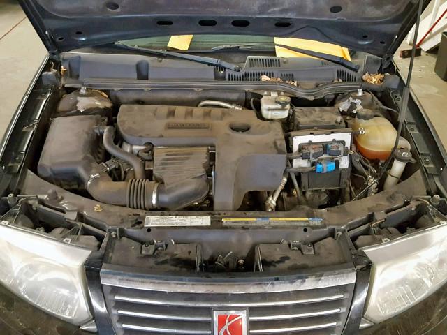 1G8AJ58F76Z208012 - 2006 SATURN ION LEVEL BLACK photo 7