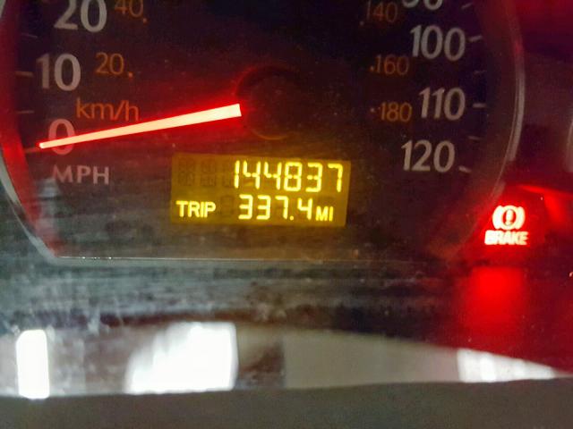 1G8AJ58F76Z208012 - 2006 SATURN ION LEVEL BLACK photo 8