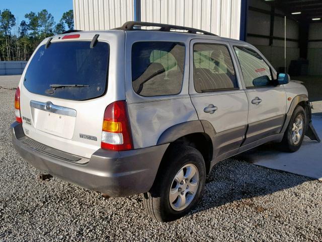 4F2CZ06143KM00588 - 2003 MAZDA TRIBUTE ES 银色 照片 4