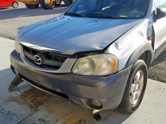 4F2CZ06143KM00588 - 2003 MAZDA TRIBUTE ES 银色 照片 9