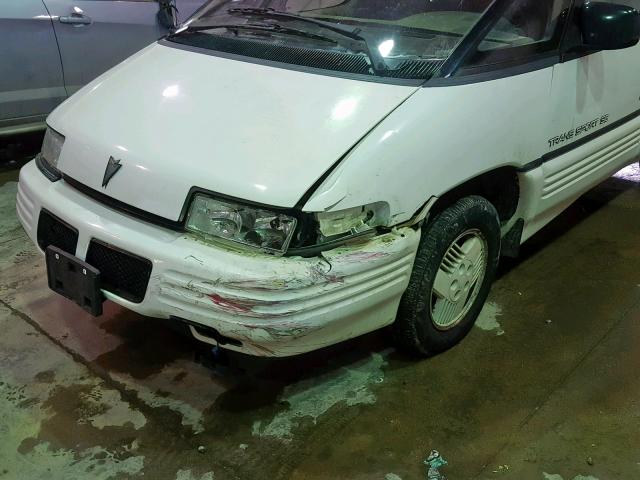 1GMCU06D2LT237244 - 1990 PONTIAC TRANS SPOR WHITE photo 9