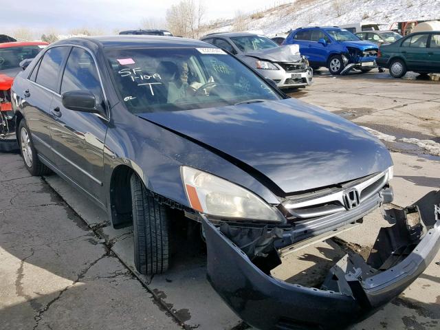 1HGCM56307A218669 - 2007 HONDA ACCORD SE CHARCOAL photo 1