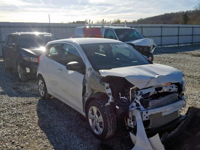 KL8CB6SA7KC701077 - 2019 CHEVROLET SPARK LS WHITE photo 1