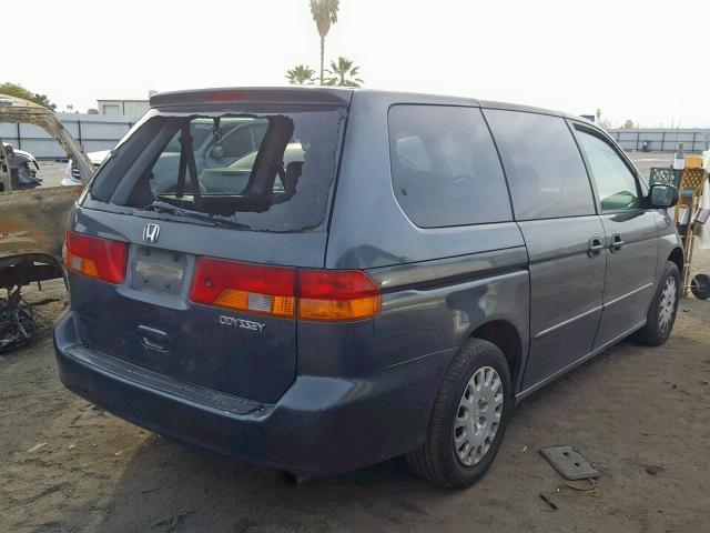 5FNRL18553B142175 - 2003 HONDA ODYSSEY LX GRAY photo 4