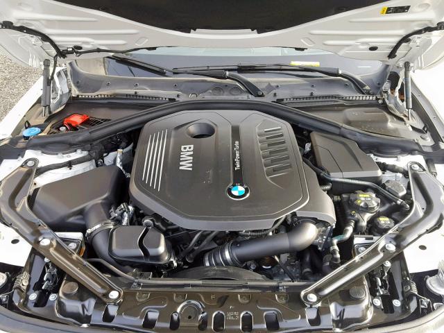 WBA4Z7C53JED47527 - 2018 BMW 440XI WHITE photo 7