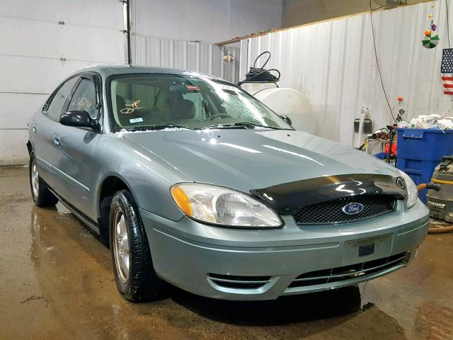 1FAFP53225A132815 - 2005 FORD TAURUS SE GREEN photo 1