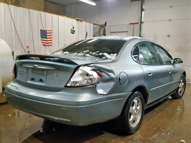 1FAFP53225A132815 - 2005 FORD TAURUS SE GREEN photo 4