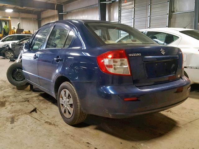 JS2YC5A23A6300420 - 2010 SUZUKI SX4 LE BLUE photo 3