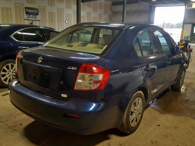 JS2YC5A23A6300420 - 2010 SUZUKI SX4 LE BLUE photo 4