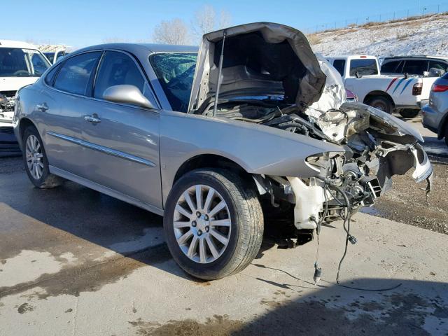 2G4WE587781132517 - 2008 BUICK LACROSSE C SILVER photo 1