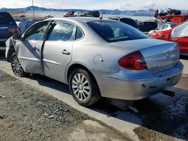 2G4WE587781132517 - 2008 BUICK LACROSSE C SILVER photo 3