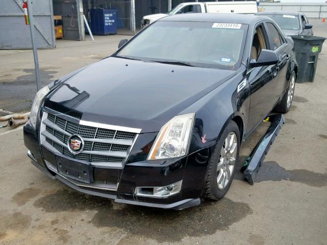 1G6DU57V690164969 - 2009 CADILLAC CTS HI FEA BLACK photo 2