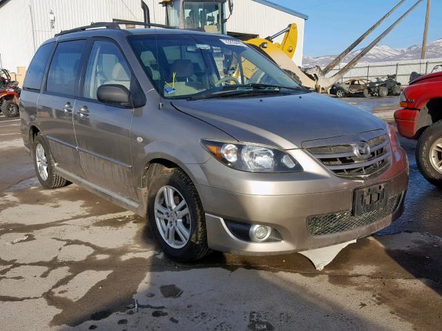 JM3LW28A660563137 - 2006 MAZDA MPV WAGON TAN photo 1