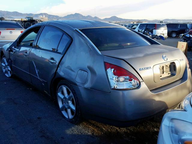 1N4BA41E46C816200 - 2006 NISSAN MAXIMA SE TAN photo 3