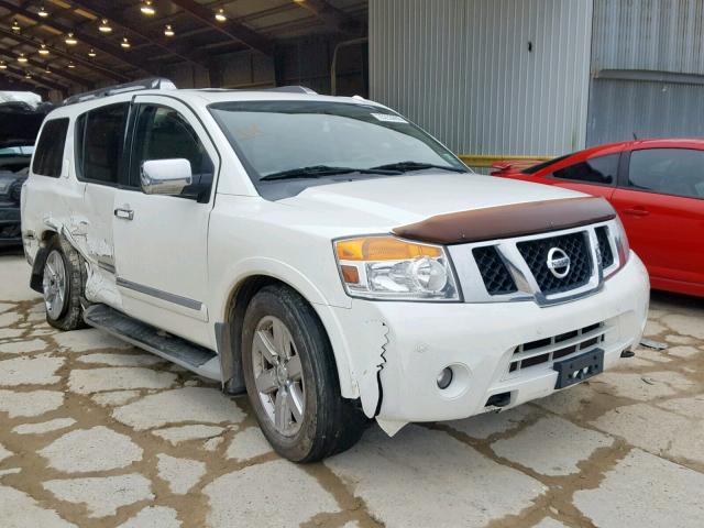 5N1BA0NF4AN600426 - 2010 NISSAN ARMADA PLA WHITE photo 1