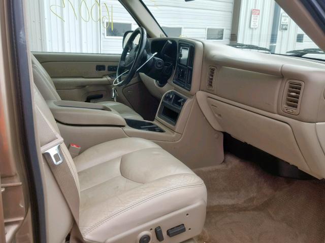 1GNFK16Z54J247697 - 2004 CHEVROLET SUBURBAN K TAN photo 5