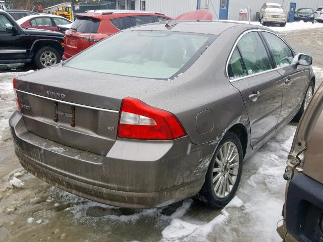 YV1AS982081049529 - 2008 VOLVO S80 3.2 TAN photo 4