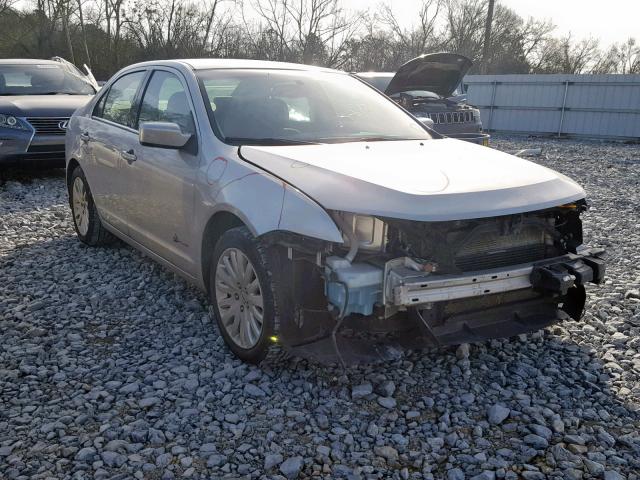 3FADP0L3XAR396514 - 2010 FORD FUSION HYB SILVER photo 1