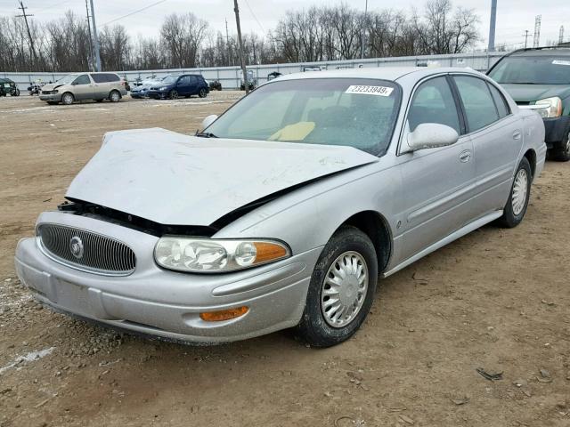 1G4HP54K024126079 - 2002 BUICK LESABRE CU SILVER photo 2