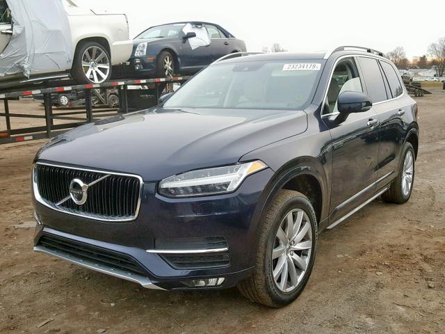 YV4A22PK9G1076657 - 2016 VOLVO XC90 T6 BLUE photo 2