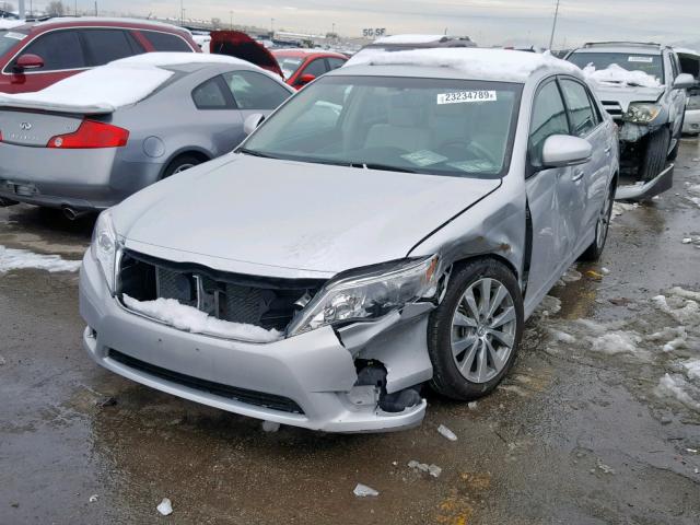 4T1BK3DB6BU403794 - 2011 TOYOTA AVALON BAS Srebrny zdjęcie 2