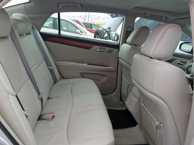 4T1BK3DB6BU403794 - 2011 TOYOTA AVALON BAS Srebrny zdjęcie 6