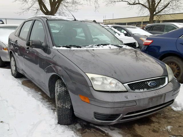 1FAFP34N37W273749 - 2007 FORD FOCUS ZX4 CHARCOAL photo 1