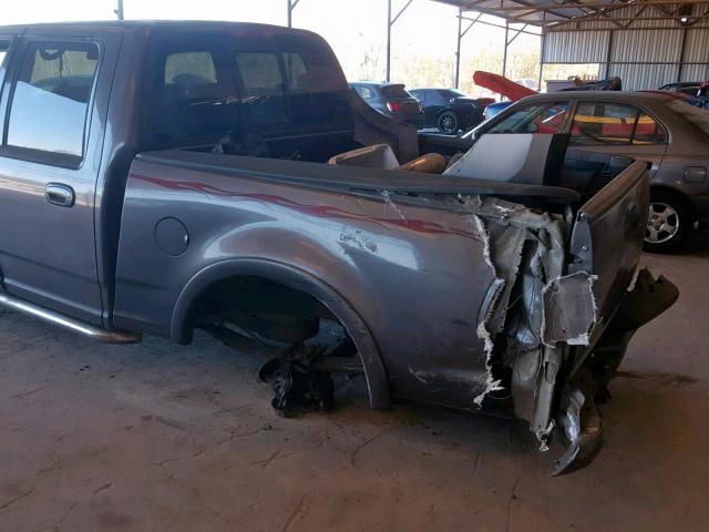 1FTRW07392KC87366 - 2002 FORD F150 SUPER GRAY photo 9