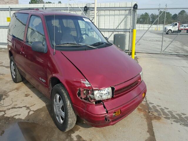 4N2DN11WXSD816833 - 1995 NISSAN QUEST XE/G BURGUNDY photo 1