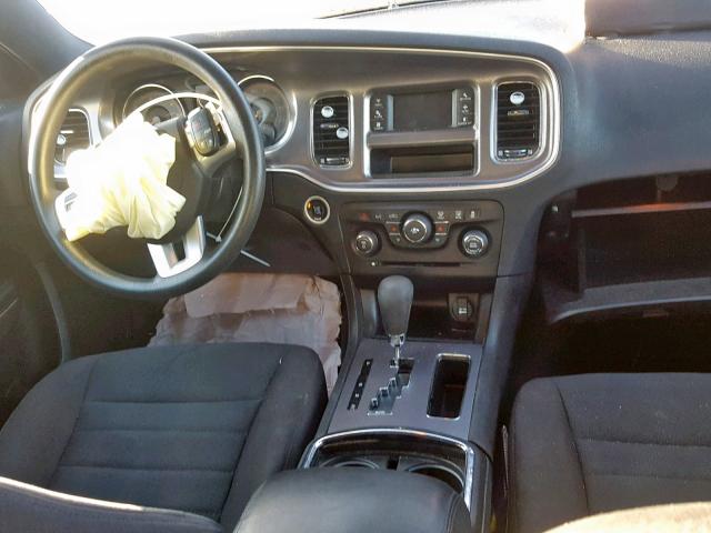 2C3CDXBGXDH609560 - 2013 DODGE CHARGER SE WHITE photo 9