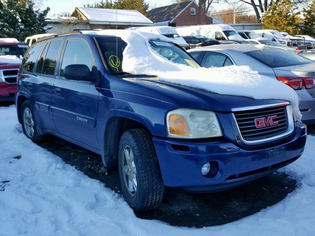 1GKDT13S632293511 - 2003 GMC ENVOY BLUE photo 1