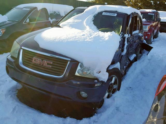 1GKDT13S632293511 - 2003 GMC ENVOY BLUE photo 2