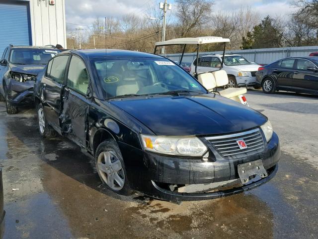 1G8AJ55F06Z111027 - 2006 SATURN ION LEVEL BLACK photo 1