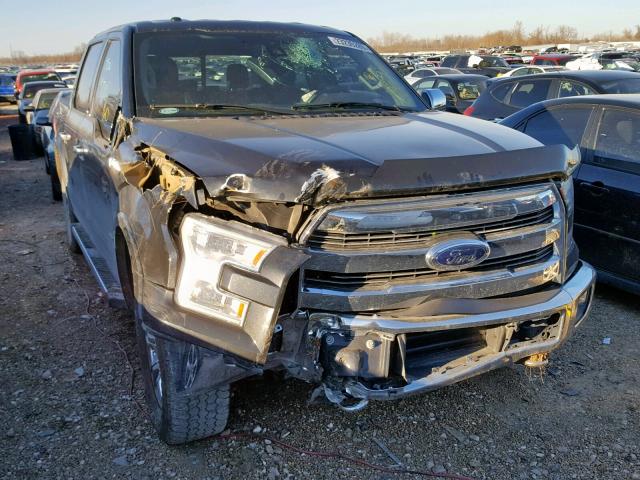 1FTEW1EG2FKE49161 - 2015 FORD F150 SUPER BLACK photo 9