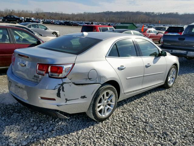 1G11C5SLXEF250097 - 2014 CHEVROLET MALIBU 1LT SILVER photo 4