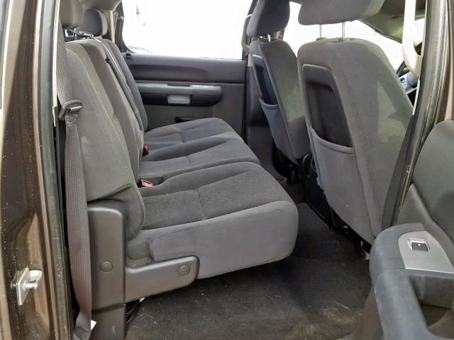 2GCEC13C381105477 - 2008 CHEVROLET SILVERADO BROWN photo 6